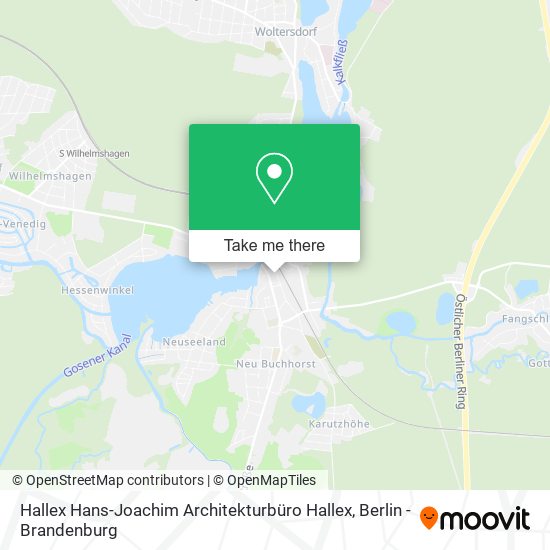 Hallex Hans-Joachim Architekturbüro Hallex map