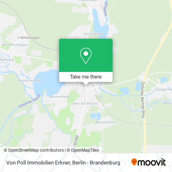Von Poll Immobilien Erkner map