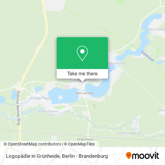 Карта Logopädie in Grünheide