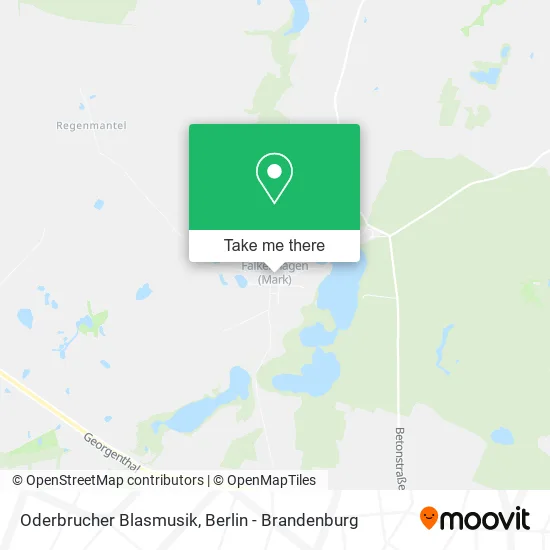 Карта Oderbrucher Blasmusik
