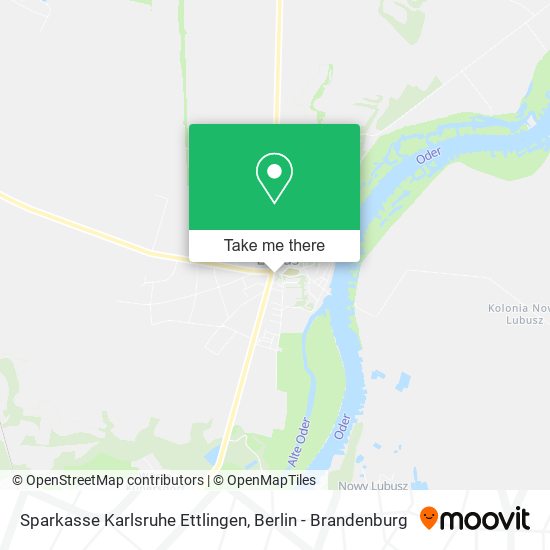 Sparkasse Karlsruhe Ettlingen map
