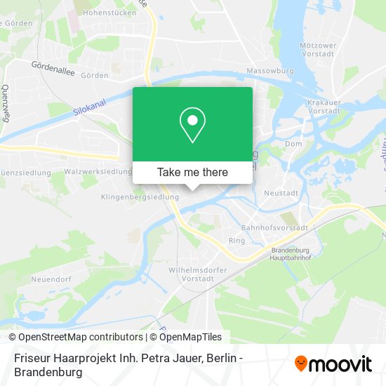 Friseur Haarprojekt Inh. Petra Jauer map
