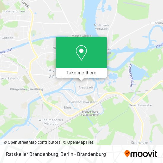 Карта Ratskeller Brandenburg