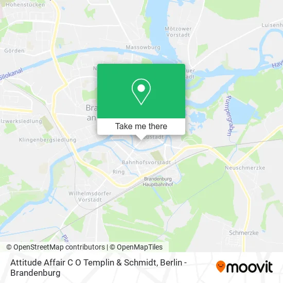 Карта Attitude Affair C O Templin & Schmidt