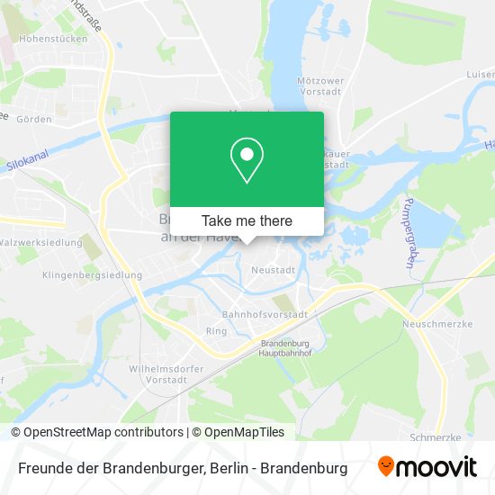 Freunde der Brandenburger map