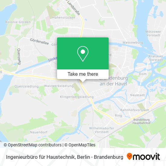 Ingenieurbüro für Haustechnik map