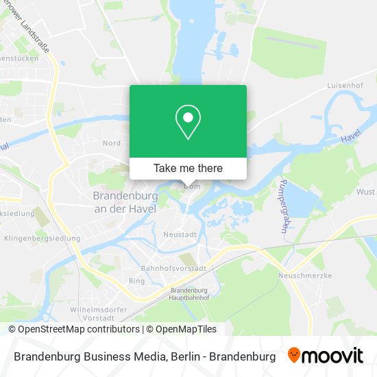 Карта Brandenburg Business Media