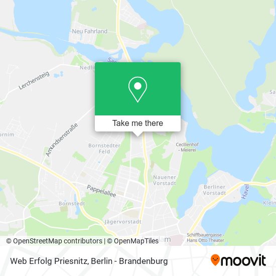 Web Erfolg Priesnitz map