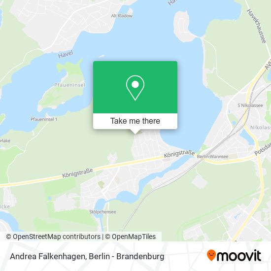 Andrea Falkenhagen map