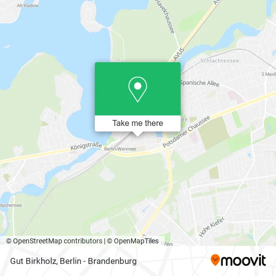 Карта Gut Birkholz