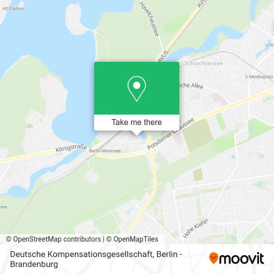 Deutsche Kompensationsgesellschaft map