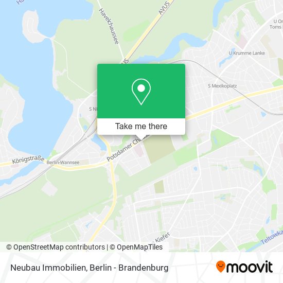 Neubau Immobilien map