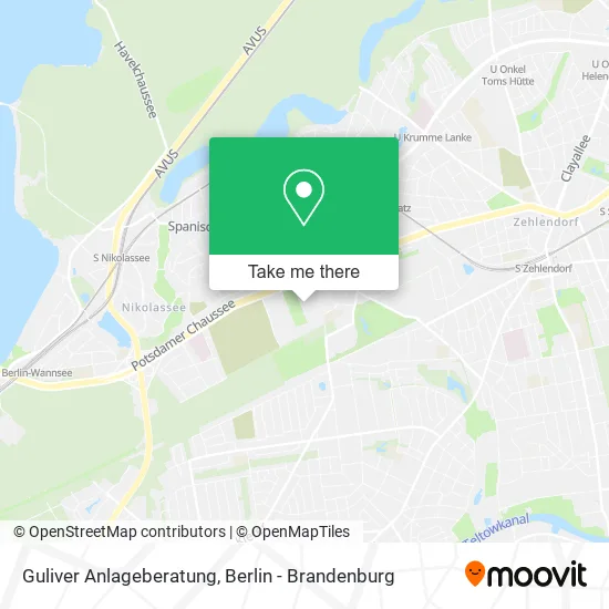 Карта Guliver Anlageberatung