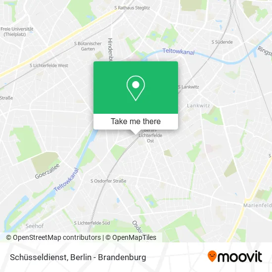 Карта Schüsseldienst
