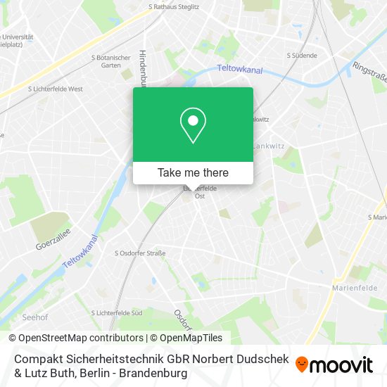 Compakt Sicherheitstechnik GbR Norbert Dudschek & Lutz Buth map