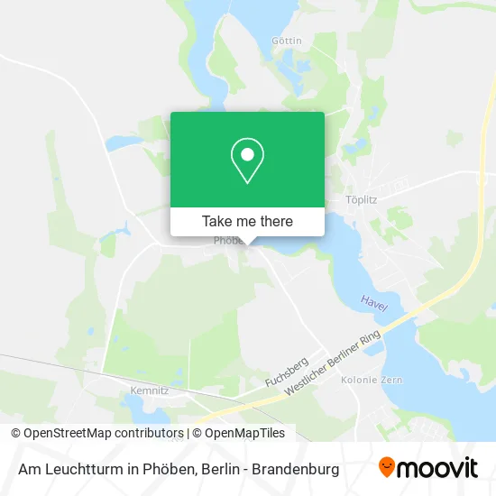Карта Am Leuchtturm in Phöben