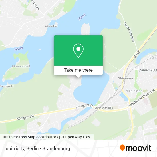 Карта ubitricity