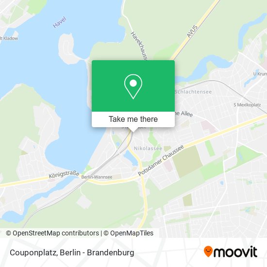 Couponplatz map
