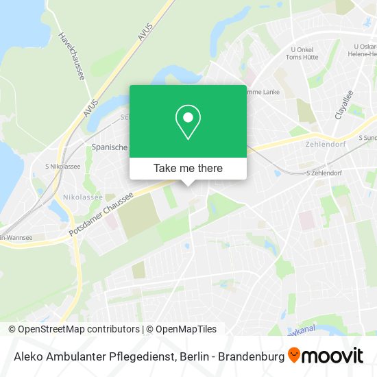 Aleko Ambulanter Pflegedienst map