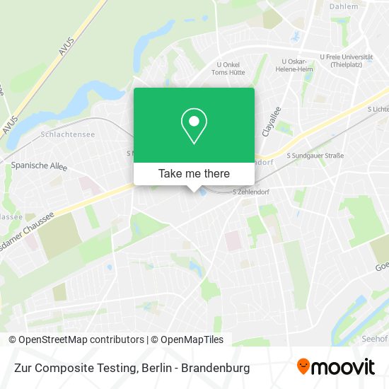 Карта Zur Composite Testing
