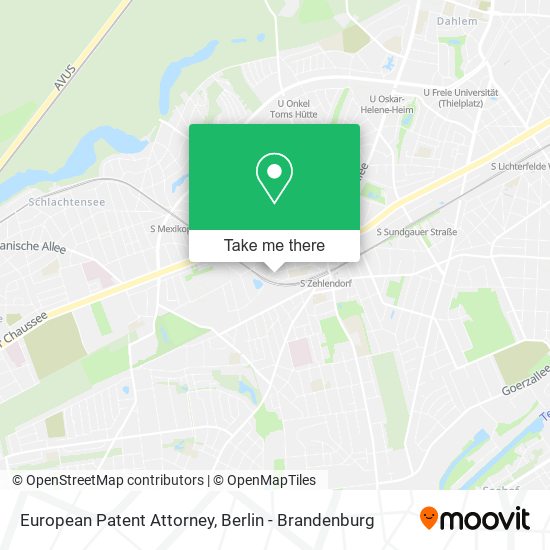 European Patent Attorney map