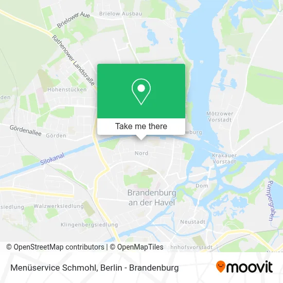 Menüservice Schmohl map