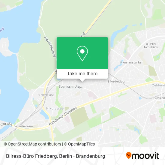 Bilress-Büro Friedberg map