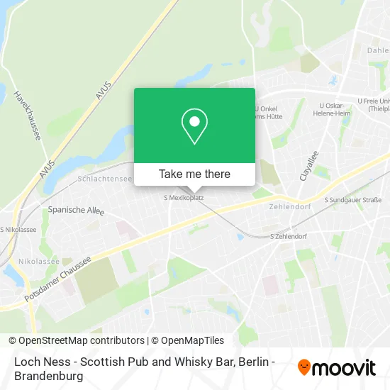 Карта Loch Ness - Scottish Pub and Whisky Bar
