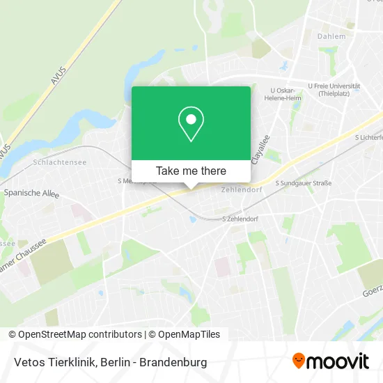 Карта Vetos Tierklinik