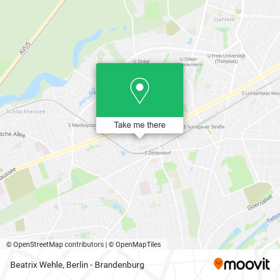 Beatrix Wehle map