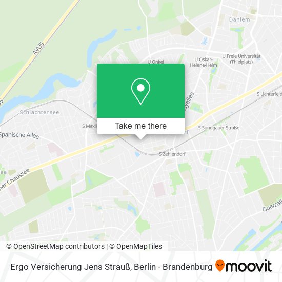 Ergo Versicherung Jens Strauß map