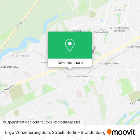 Карта Ergo Versicherung Jens Strauß