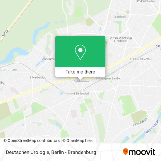 Карта Deutschen Urologie