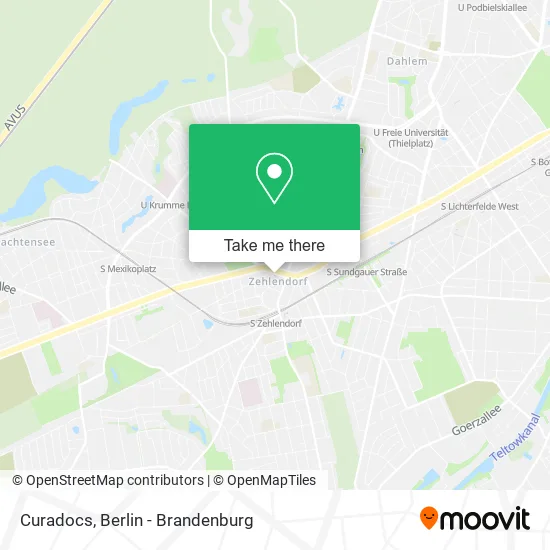 Curadocs map