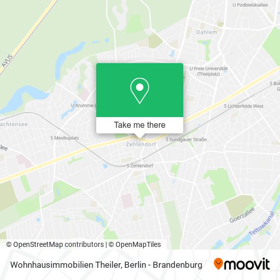 Карта Wohnhausimmobilien Theiler