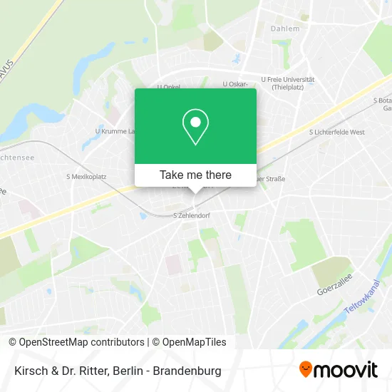 Kirsch & Dr. Ritter map