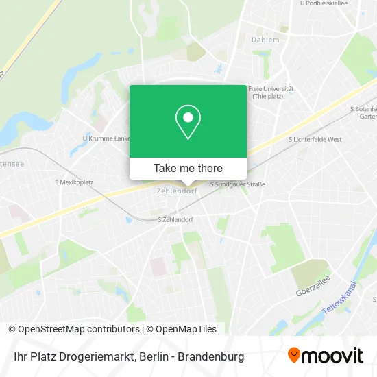 Карта Ihr Platz Drogeriemarkt
