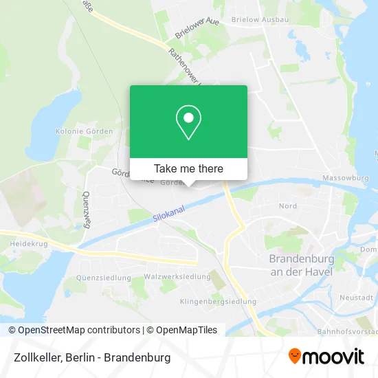 Карта Zollkeller