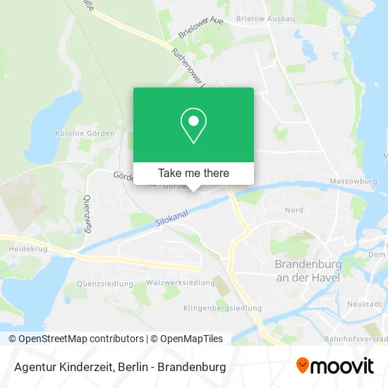 Agentur Kinderzeit map