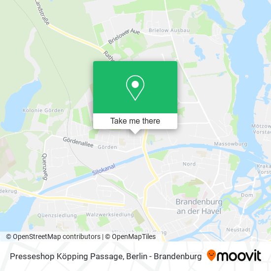 Карта Presseshop Köpping Passage