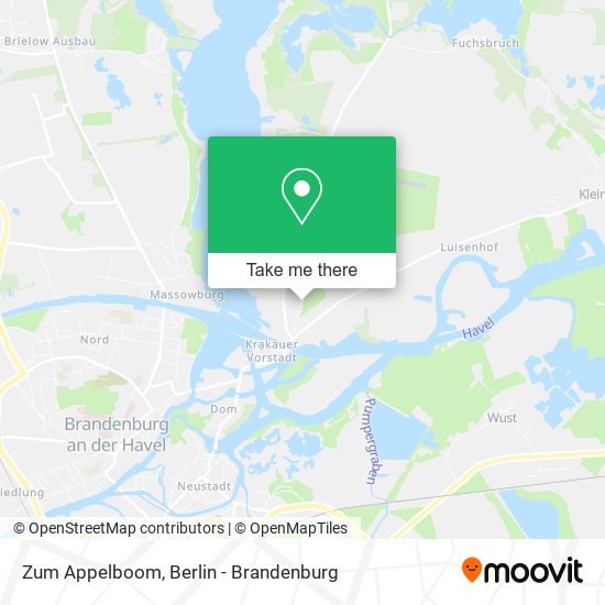 Карта Zum Appelboom