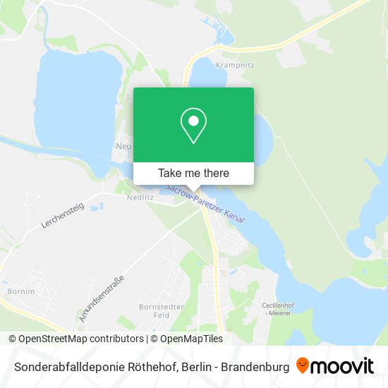 Sonderabfalldeponie Röthehof map