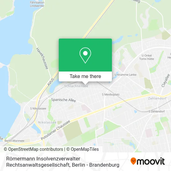 Römermann Insolvenzverwalter Rechtsanwaltsgesellschaft map