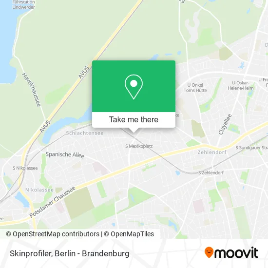 Карта Skinprofiler