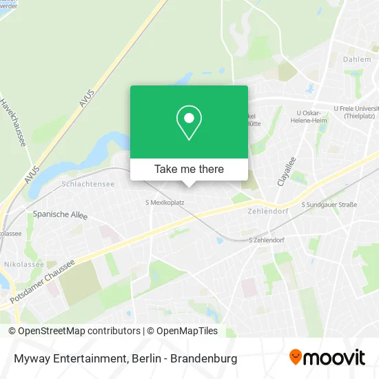Карта Myway Entertainment