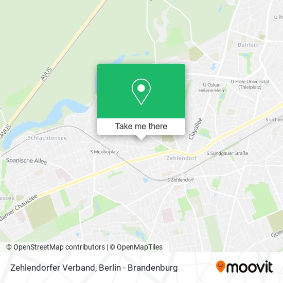 Zehlendorfer Verband map