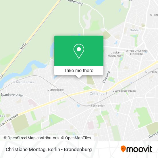 Christiane Montag map