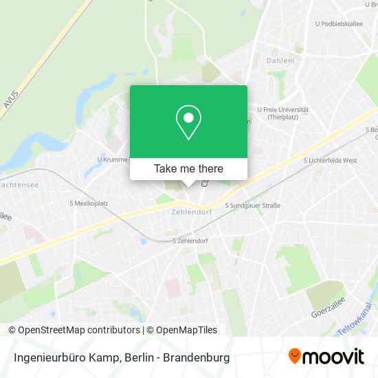 Ingenieurbüro Kamp map