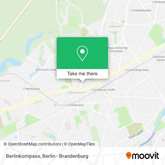Карта Berlinkompass