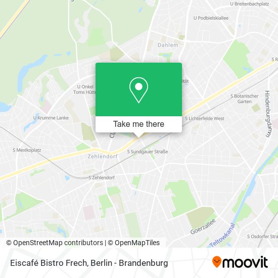 Eiscafé Bistro Frech map